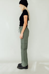 Go Cargo Pants (Dusty Green)