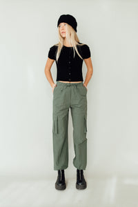 Go Cargo Pants (Dusty Green)