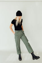 Load image into Gallery viewer, Go Cargo Pants (Dusty Green)