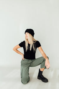 Go Cargo Pants (Dusty Green)