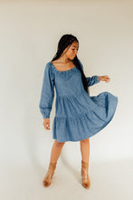 Load image into Gallery viewer, Damsel in Denim Dress