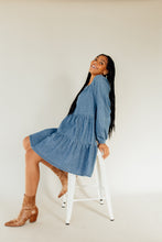 Load image into Gallery viewer, Damsel in Denim Dress