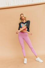 Load image into Gallery viewer, Stay in Line Leggings (Viola)