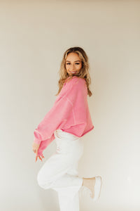 Girl in Pink Top
