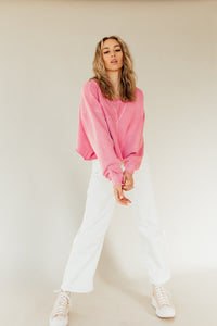 Girl in Pink Top