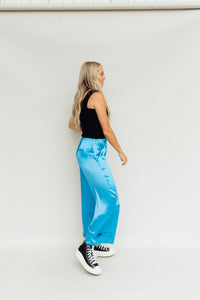 Start with Silk Pants