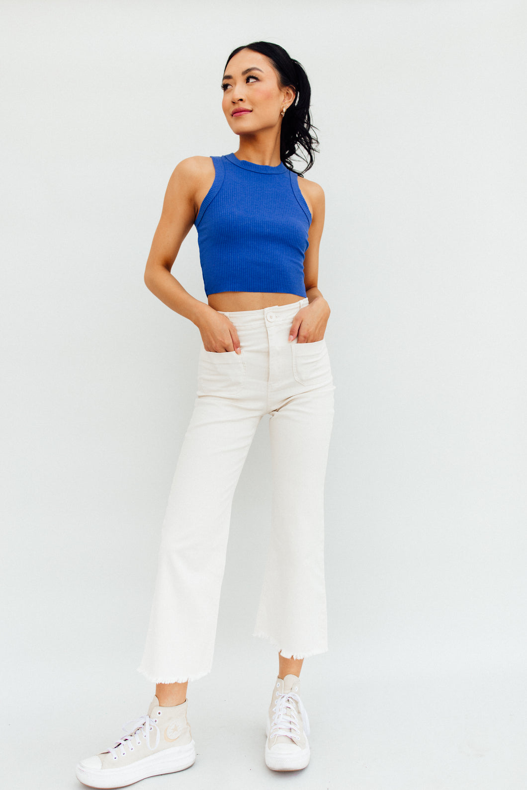 Lil Miss Thang Pants (white)