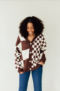 Cha-Cha Check Cardigan