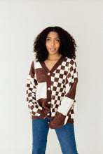 Load image into Gallery viewer, Cha-Cha Check Cardigan
