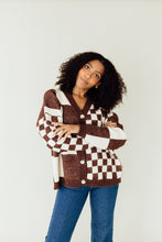 Load image into Gallery viewer, Cha-Cha Check Cardigan
