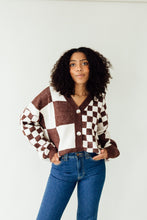 Load image into Gallery viewer, Cha-Cha Check Cardigan