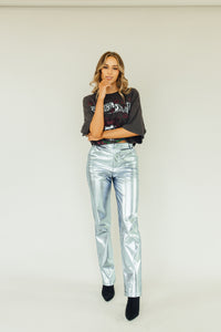Mad for Metallic Trousers