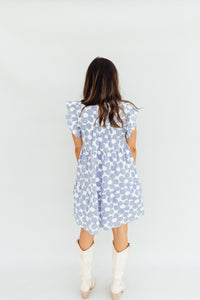 Flower Power Dress (blue)