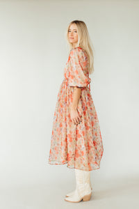 Flow with Floral Dress