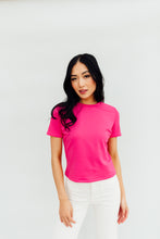 Load image into Gallery viewer, Bae-sic Tee (Hot pink)
