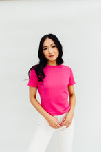 Load image into Gallery viewer, Bae-sic Tee (Hot pink)