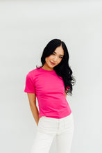 Load image into Gallery viewer, Bae-sic Tee (Hot pink)