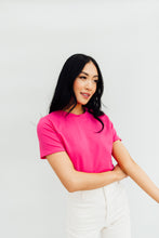 Load image into Gallery viewer, Bae-sic Tee (Hot pink)