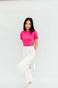 Bae-sic Tee (Hot pink)