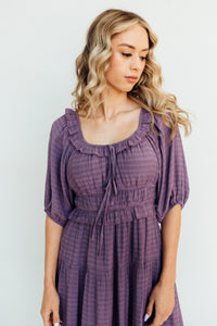 Fun in Plum Dress