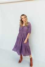 Load image into Gallery viewer, Fun in Plum Dress