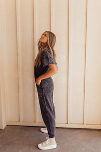 GNO Jumpsuit (blue/grey wash) *S-XL*