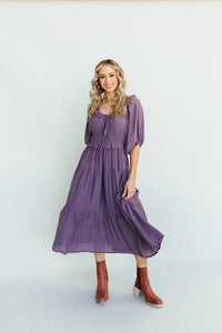Fun in Plum Dress