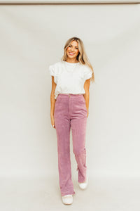 Live In Lilac Trousers