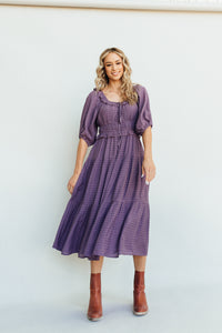 Fun in Plum Dress