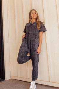 GNO Jumpsuit (blue/grey wash) *S-XL*