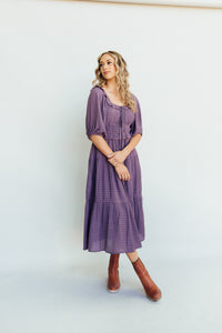 Fun in Plum Dress
