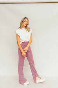 Live In Lilac Trousers