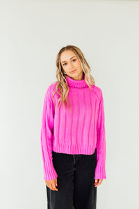 All Hail Pink Sweater
