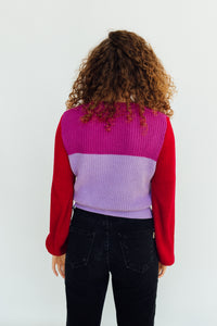 Split Decision Top (purple/red)