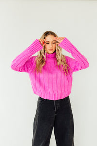 All Hail Pink Sweater