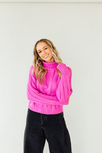 All Hail Pink Sweater