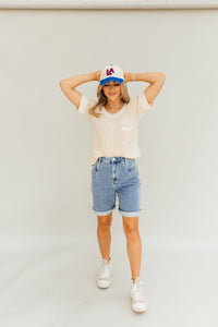 Not Your Mom's Denim Shorts