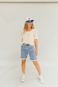 Not Your Mom's Denim Shorts