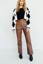 Load image into Gallery viewer, Cheery for Chestnut Leather Pants