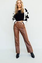 Load image into Gallery viewer, Cheery for Chestnut Leather Pants