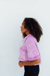 Pop in Purple Top