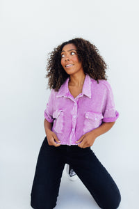 Pop in Purple Top