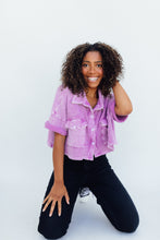 Load image into Gallery viewer, Pop in Purple Top