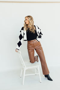 Cheery for Chestnut Leather Pants