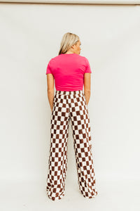 Checks Over Stripes Pants