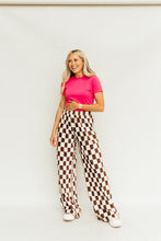 Load image into Gallery viewer, Checks Over Stripes Pants