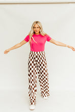 Load image into Gallery viewer, Checks Over Stripes Pants