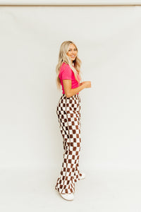 Checks Over Stripes Pants