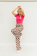 Load image into Gallery viewer, Checks Over Stripes Pants