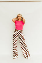 Load image into Gallery viewer, Checks Over Stripes Pants